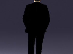 man in jacket 0022 Modelo 3D