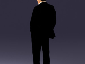 man in jacket 0022 Modelo 3D