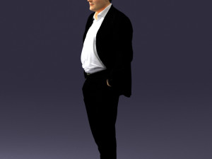 man in jacket 0022 Modelo 3D
