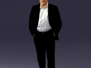 man in jacket 0022 Modelo 3D