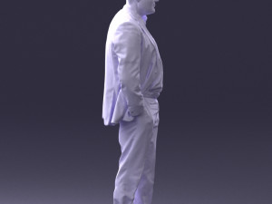 man in jacket 0022 Modelo 3D