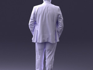 man in jacket 0022 Modelo 3D