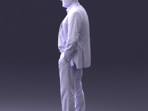 man in jacket 0022 Modelo 3D