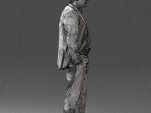 man in jacket 0022 Modelo 3D