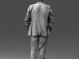 man in jacket 0022 Modelo 3D