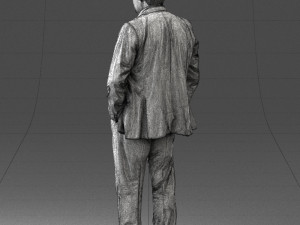 man in jacket 0022 Modelo 3D