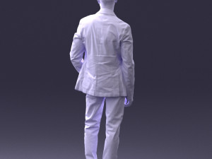 man in blue jacket 0025 3d print ready 3D Print Model