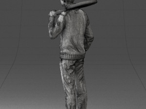man in tennis clothes 0036 Modello 3D