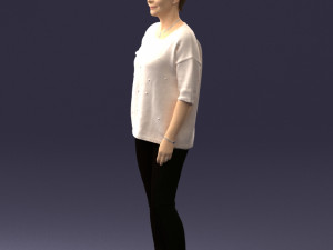 woman in pose 0029 3Dモデル