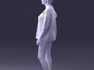 woman in pose 0029 3Dモデル