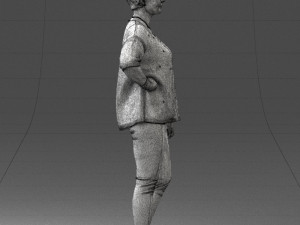woman in pose 0029 3Dモデル