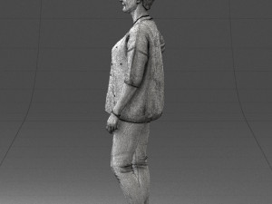 woman in pose 0029 3Dモデル