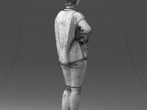 woman in pose 0029 3d print ready 3D 打印模型