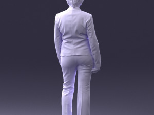 woman in green jacket 0034 3d print ready 3D Print Model