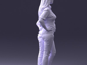 mom and daughter 0026 3d print ready 3D Принт Модель