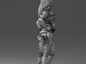 mom and daughter 0026 3d print ready 3D Принт Модель