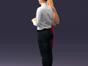 young couple 0024 3D 模型