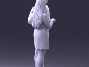 young couple 0024 3D 模型