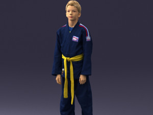 kimono boy 0021 3D Model