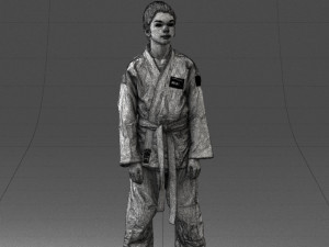 kimono boy 0021 3D Model