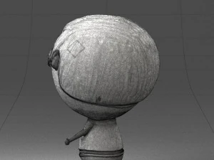 000373 Cartoon Gentleman Character 3D Model