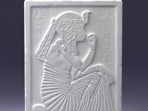 egyptian tablet 0037 3D 모델