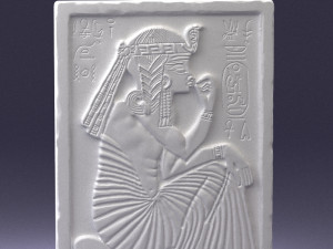 egyptian tablet 0037 3d print ready 3D Принт Модель