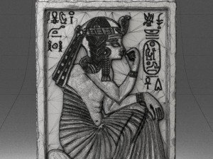 egyptian tablet 0037 3d print ready 3D Принт Модель
