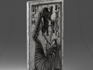 egyptian tablet 0037 3d print ready 3D Принт Модель