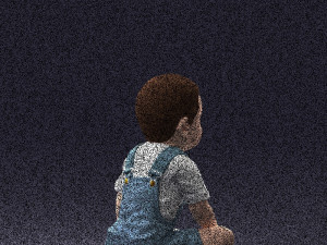 000139 Sitting Baby Boy 0618 3Dモデル
