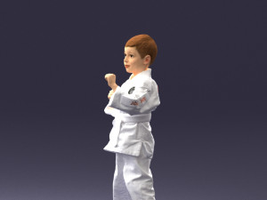 kimono boy 1016-2 3d print ready Model do druku 3D