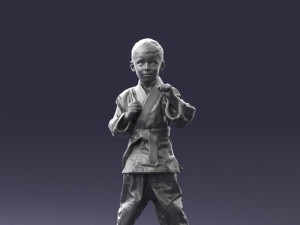 kimono boy 1016-2 3d print ready Model do druku 3D