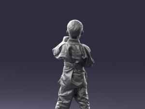 kimono boy 1016-2 3d print ready Model do druku 3D
