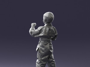 kimono boy 1016-2 3d print ready Model do druku 3D