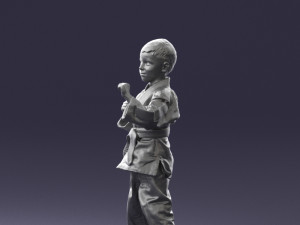 kimono boy 1016-2 3d print ready Model do druku 3D