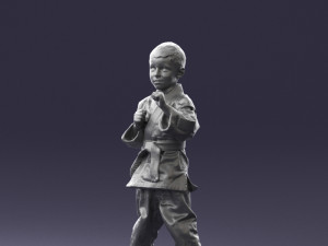kimono boy 1016-2 3d print ready Model do druku 3D