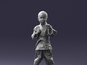 kimono boy 1016-2 3d print ready Model do druku 3D
