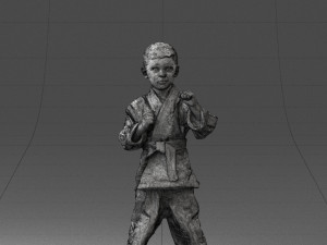 kimono boy 1016-2 3d print ready Model do druku 3D
