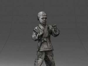 kimono boy 1016-2 3d print ready Model do druku 3D