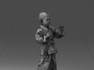 kimono boy 1016-2 3d print ready Model do druku 3D
