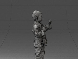 kimono boy 1016-2 3d print ready Model do druku 3D