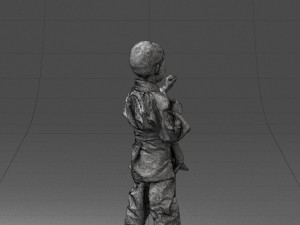 kimono boy 1016-2 3d print ready Model do druku 3D