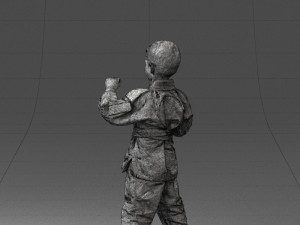 kimono boy 1016-2 3d print ready Model do druku 3D