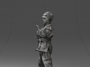 kimono boy 1016-2 3d print ready Model do druku 3D