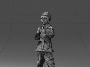 kimono boy 1016-2 3d print ready Model do druku 3D