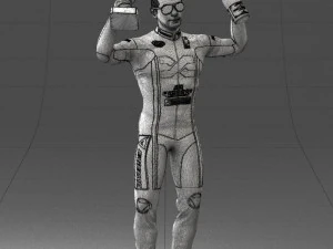 000169 Racing Champion Victory Pose 0808 3dp 3D Print Model