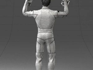 000169 Racing Champion Victory Pose 0808 3dp 3D Print Model