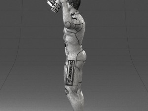 000169 Racing Champion Victory Pose 0808 3dp 3Dプリントモデル