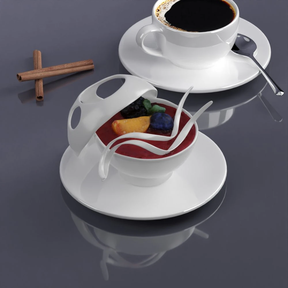 dessert 0001 3D Model .c4d .max .obj .3ds .fbx .stl .blend 