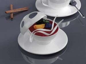 dessert 0001 pronto per la stampa 3d Modello di stampa 3D